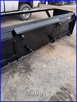 10' x 36 Global Euro Snow Pusher Box Plow steel back drag John Deere Tractor