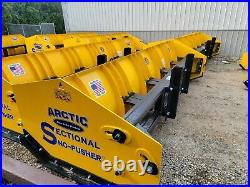 17' HD Arctic Sectional Snow Pusher. Snow Plow, Box Plow. 2021 Brand New