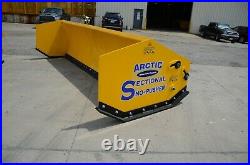 17' HD Arctic Sectional Snow Pusher. Snow Plow, Box Plow. Brand New
