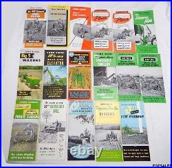 17 Vintage John Deere Attachment Implement Brochures Elevator, Plows, Mills 17 Vintage John Deere Attachment Implement Brochures Elevator, Plows, Mills