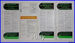 17 Vintage John Deere Attachment Implement Brochures Elevator, Plows, Mills 17 Vintage John Deere Attachment Implement Brochures Elevator, Plows, Mills