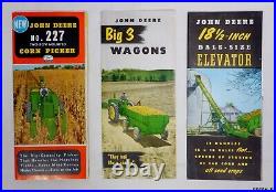 17 Vintage John Deere Attachment Implement Brochures Elevator, Plows, Mills 17 Vintage John Deere Attachment Implement Brochures Elevator, Plows, Mills