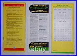 17 Vintage John Deere Attachment Implement Brochures Elevator, Plows, Mills 17 Vintage John Deere Attachment Implement Brochures Elevator, Plows, Mills