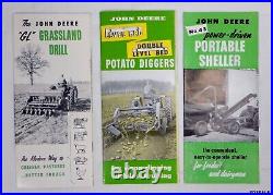 17 Vintage John Deere Attachment Implement Brochures Elevator, Plows, Mills 17 Vintage John Deere Attachment Implement Brochures Elevator, Plows, Mills