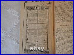 1898- David Bradley Mfg- Plows-farmer Pocket Ledger Annual-96 Pages- Farm Ag-6