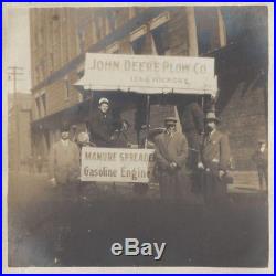 1906 photos of John Deere Plow Co Root Vandervoort R&V gas engine tractor Kansas