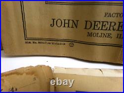 1928-1948 John Deere-Van Brunt & Plow Works Directions Manuals lot