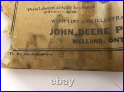 1928-1948 John Deere-Van Brunt & Plow Works Directions Manuals lot