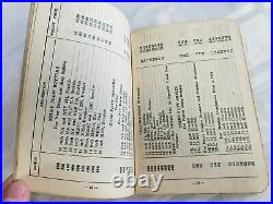 1939 John Deere Plow Company Retail Price List Book Saskatoon Regina Canada Old