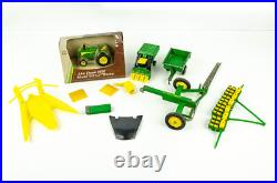 1960s to 1970s Ertl 1/16 John Deere Tractor Implement Lot Hay Baler Combine Plow