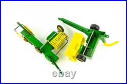 1960s to 1970s Ertl 1/16 John Deere Tractor Implement Lot Hay Baler Combine Plow