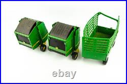 1960s to 1970s Ertl 1/16 John Deere Tractor Implement Lot Hay Baler Combine Plow