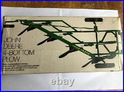 1968 John Deere 4 bottom plow'F660H' in 1/16 scale by Ertl In Ice Cream Box