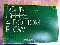 1968 John Deere 4 bottom plow'F660H' in 1/16 scale by Ertl In Ice Cream Box