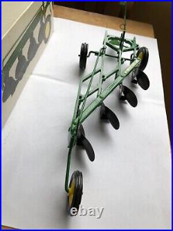 1968 John Deere 4 bottom plow'F660H' in 1/16 scale by Ertl In Ice Cream Box