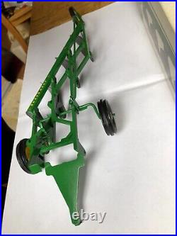 1968 John Deere 4 bottom plow'F660H' in 1/16 scale by Ertl In Ice Cream Box