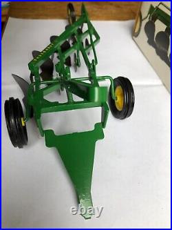 1968 John Deere 4 bottom plow'F660H' in 1/16 scale by Ertl In Ice Cream Box