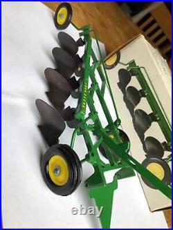 1968 John Deere 4 bottom plow'F660H' in 1/16 scale by Ertl In Ice Cream Box