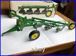 1968 John Deere 4 bottom plow'F660H' in 1/16 scale by Ertl In Ice Cream Box