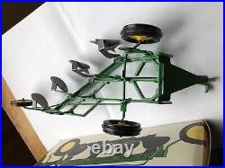 1968 John Deere 4 bottom plow'F660H' in 1/16 scale by Ertl In Ice Cream Box