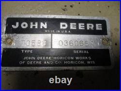1971-1974 JOHN DEERE 140 L&G TRACTOR H3 HYDRAULIC SYSTEM (Convert H1 140 to H3)