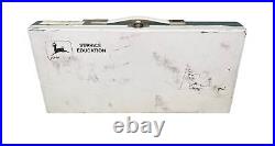 1973 John Deere Service Education Case with 520+ Photo Slide Plow Planter Vtg D