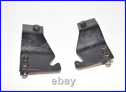 1985 Deere 430 Tractor PLOW BLADE MOUNT BRACKET PAIR Keep Deck on with plow 1985 Deere 430 Tractor PLOW BLADE MOUNT BRACKET PAIR Keep Deck on with plow