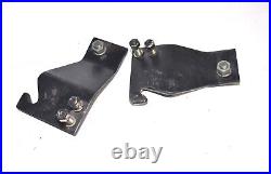 1985 Deere 430 Tractor PLOW BLADE MOUNT BRACKET PAIR Keep Deck on with plow 1985 Deere 430 Tractor PLOW BLADE MOUNT BRACKET PAIR Keep Deck on with plow