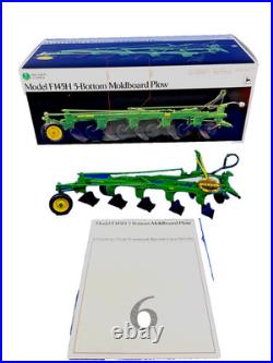 1994 ERTL Precision #6 John Deere Model F145H 5-Bottom Moldboard Plow #5763, MIB