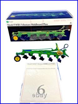 1994 ERTL Precision #6 John Deere Model F145H 5-Bottom Moldboard Plow #5763, MIB