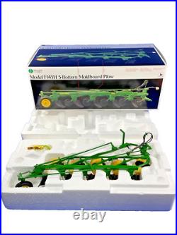 1994 ERTL Precision #6 John Deere Model F145H 5-Bottom Moldboard Plow #5763, MIB 1994 ERTL Precision #6 John Deere Model F145H 5-Bottom Moldboard Plow #5763, MIB