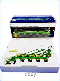 1994 ERTL Precision #6 John Deere Model F145H 5-Bottom Moldboard Plow #5763, MIB