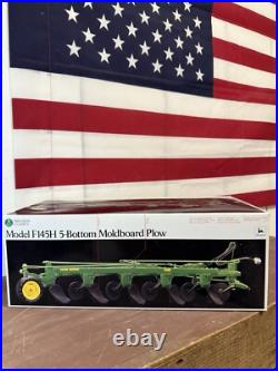 1994 ERTL Precision #6 John Deere Model F145H 5-Bottom Moldboard Plow #5763, NIB 1994 ERTL Precision #6 John Deere Model F145H 5-Bottom Moldboard Plow #5763, NIB