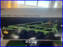 1994 Ertl Precision 6 Classic John Deere F145h 5 Bottom Moldboard Plow Paper Nos