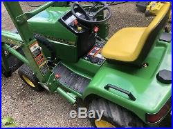 1996 John Deere 425 Tractor Loader 40 Snow Plow 48 Mower Deck 233 Hrs Clean Pa