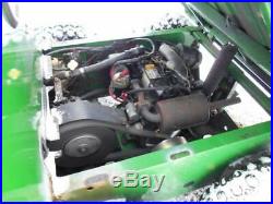 1998 John Deere TX Gator 6X4 Electric Dump Bed Cab Plow Deisel Engine Low Hours