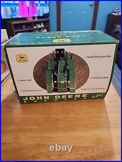 1998 New In Box ERTL #5596TA Plow City Farm Show John Deere Crawler 420