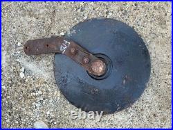 19.5 rolling cutter with hub & John Deere F145 plow holder JD bracket mount