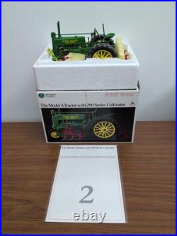 1/16 Ertl Precision Classics #2 John Deere A Tractor with Cultivator