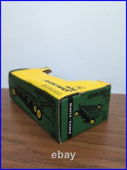 1/16 Ertl Toy John Deere 4 Bottom Plow in Yellow Top Box