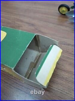 1/16 Eska Farm Toy John Deere 4 bottom plow Tractor Implement With Box Shepherd