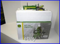 1/16 JOHN DEERE 620 with 555 PLOW PRECISION HERITIGE SERIES NIB new toy