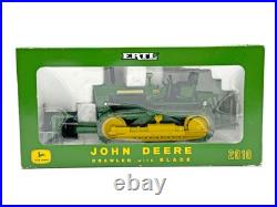 1/16 John Deere 2010 Crawler With Blade Plow City Show