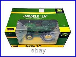 1/16 John Deere Model LA Tractor With Chains and Snow Blade