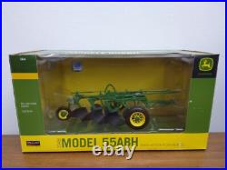 1/16 Spec Cast John Deere Three Bottom Plow on Rubber Model 55ABH