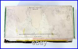 1/16 Vintage 1970's Original Ertl #527 John Deere Toy 4-Bottom Plow In Box