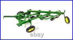 1/16 Vintage 1970's Original Ertl #527 John Deere Toy 4-Bottom Plow In Box
