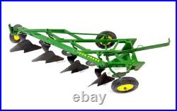 1/16 Vintage 1970's Original Ertl #527 John Deere Toy 4-Bottom Plow In Box