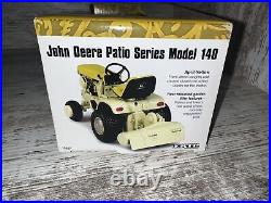 1/16th Scale Ertl John Deere Patio Series Model 140 April Yellow with Tiller