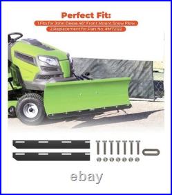 1/2 Heavy Duty Front Poly Cutting Edge Scraper Bar For 54 John Deere Snow Plow